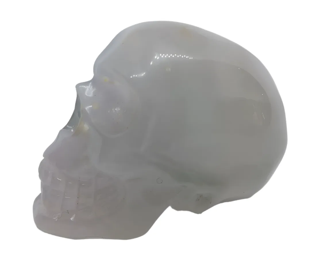 608G Fluorite Crystal Skull
