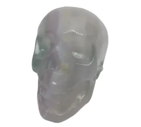 608G Fluorite Crystal Skull