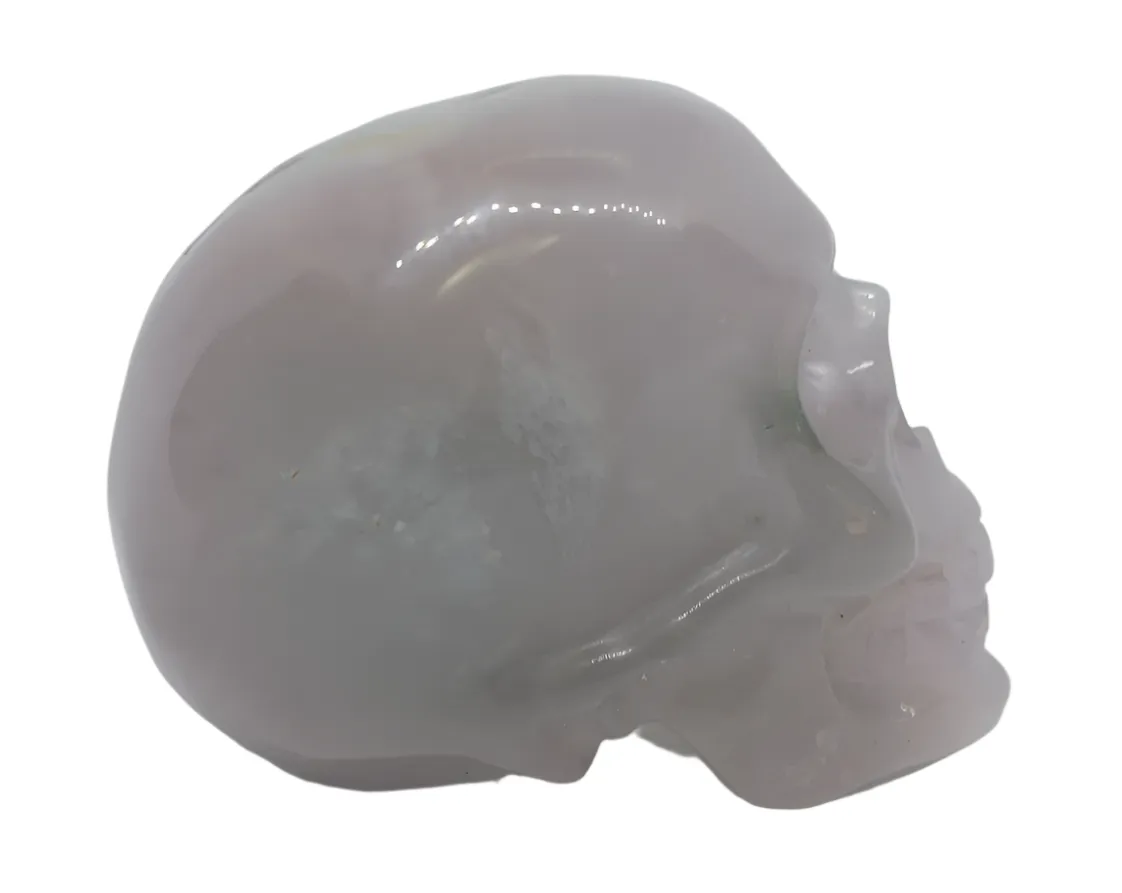 608G Fluorite Crystal Skull