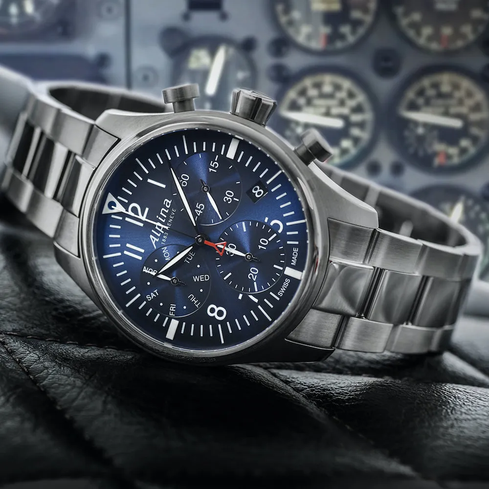ALP Watch Startimer Pilot Chronograph Quartz D
