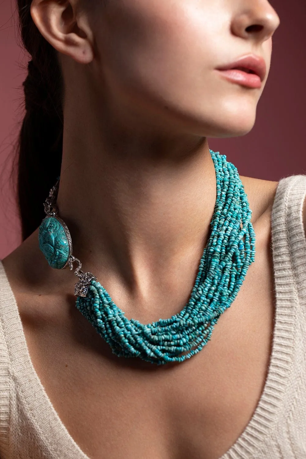 American Turquoise Necklace