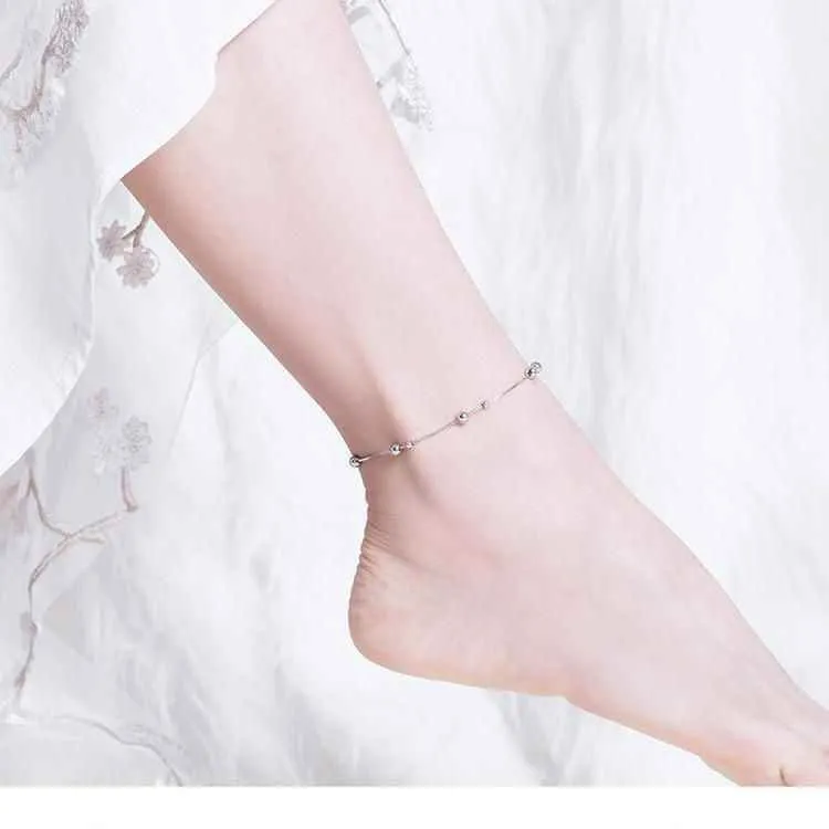 Anklet Charm Jewelry - Round Beads - SCT005