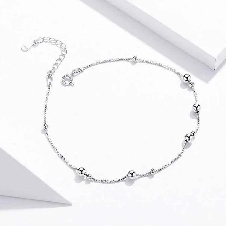 Anklet Charm Jewelry - Round Beads - SCT005