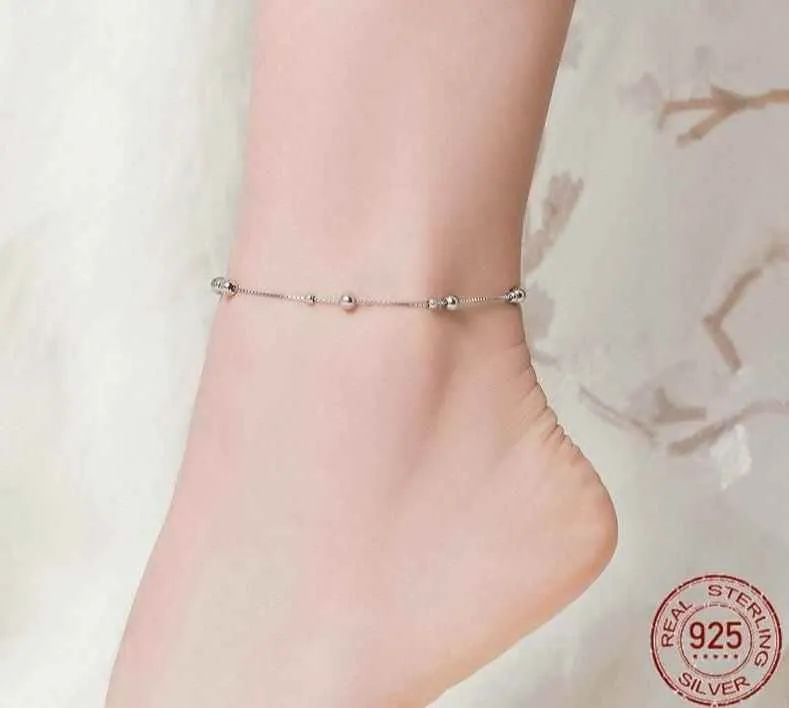 Anklet Charm Jewelry - Round Beads - SCT005