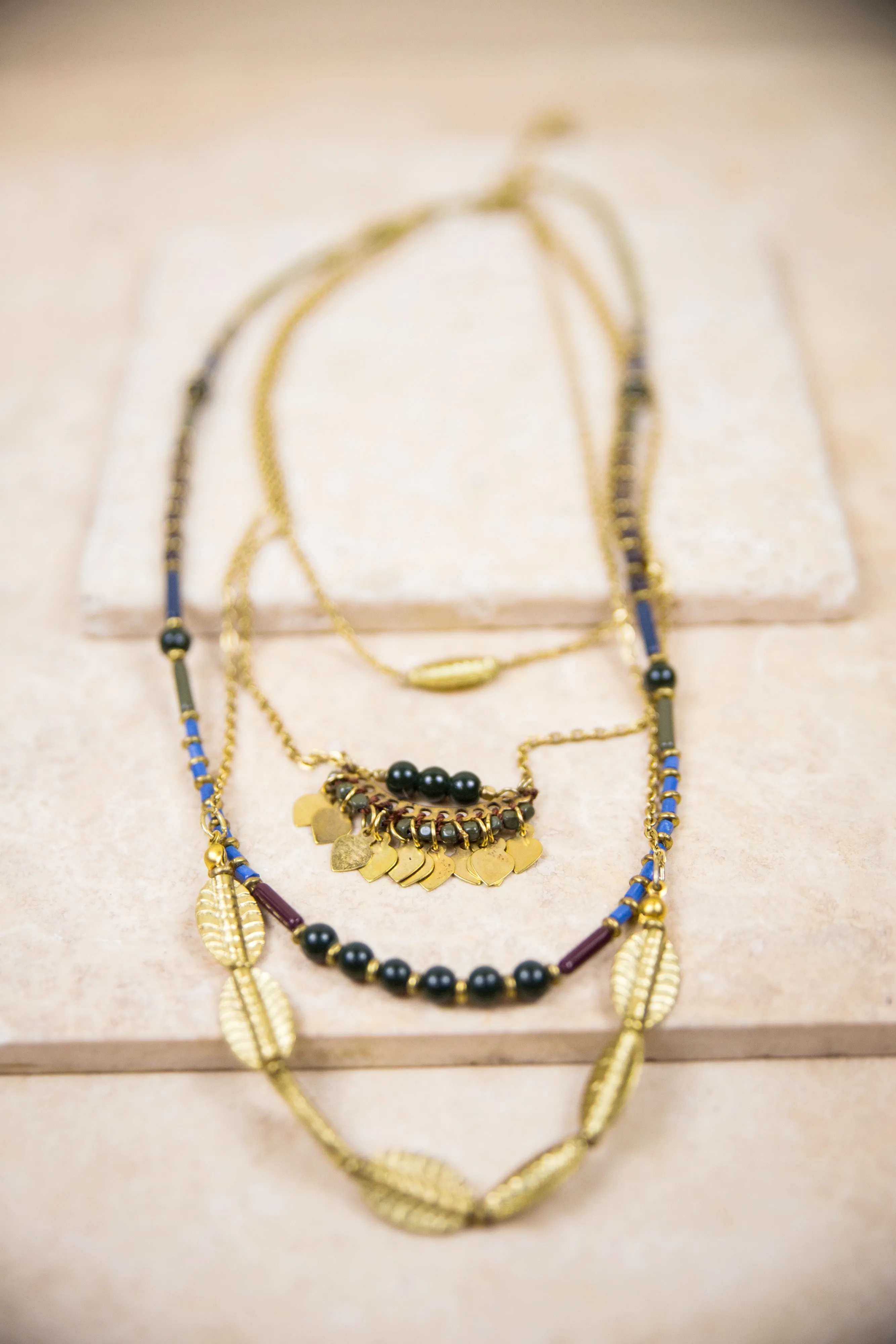 Anupama Gold Layered Necklace