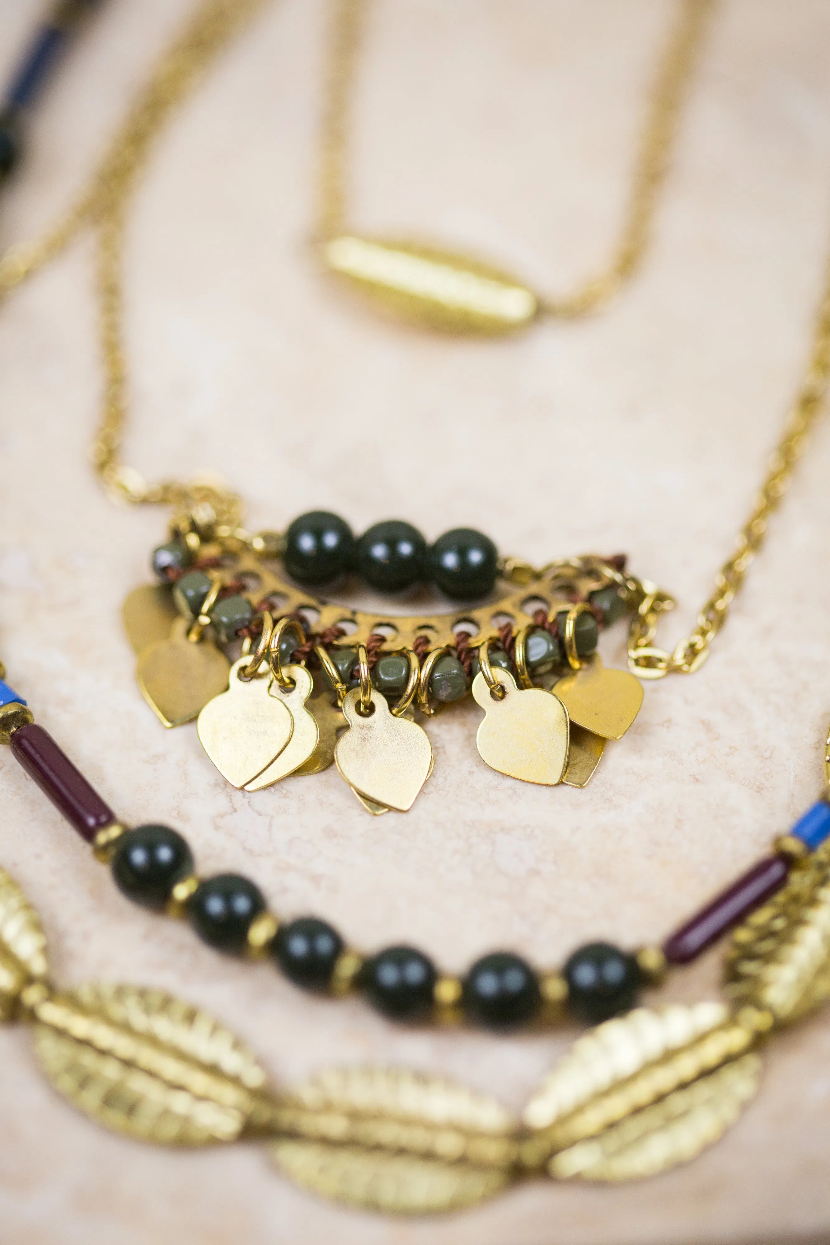 Anupama Gold Layered Necklace