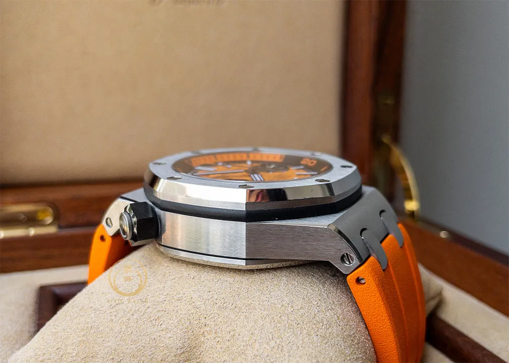 AP ROO Diver Chronograph 26703ST Orange