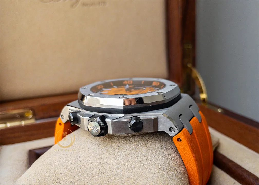 AP ROO Diver Chronograph 26703ST Orange