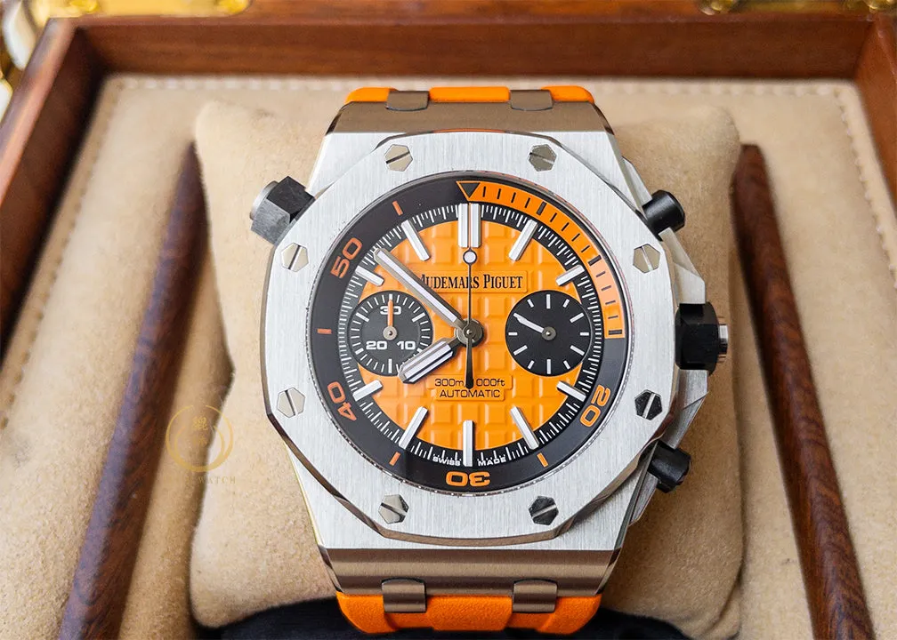 AP ROO Diver Chronograph 26703ST Orange