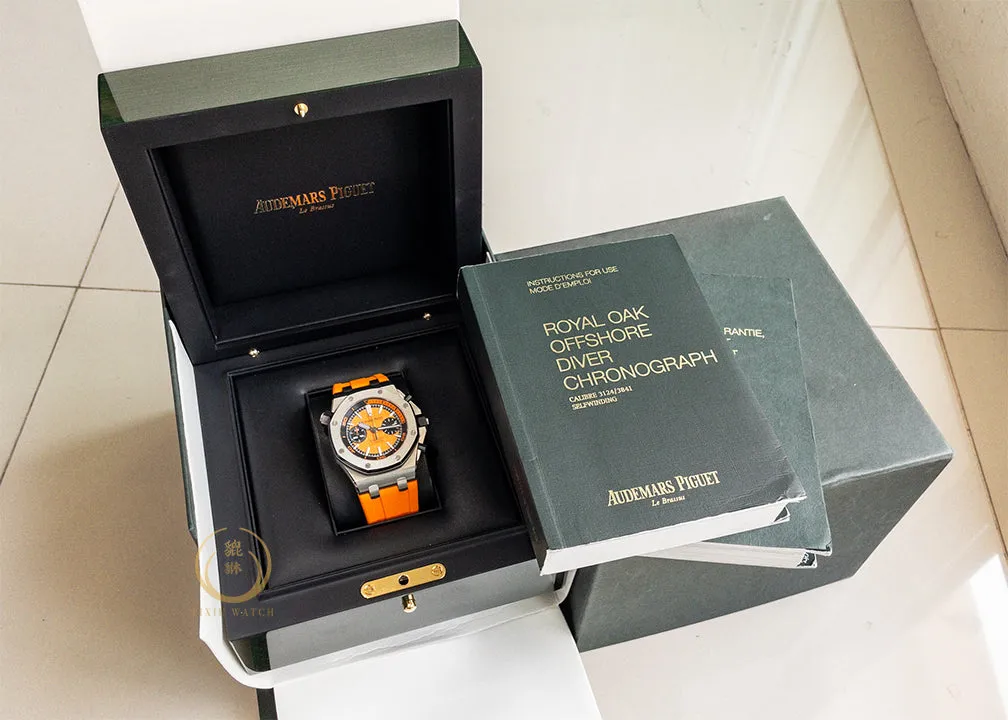 AP ROO Diver Chronograph 26703ST Orange