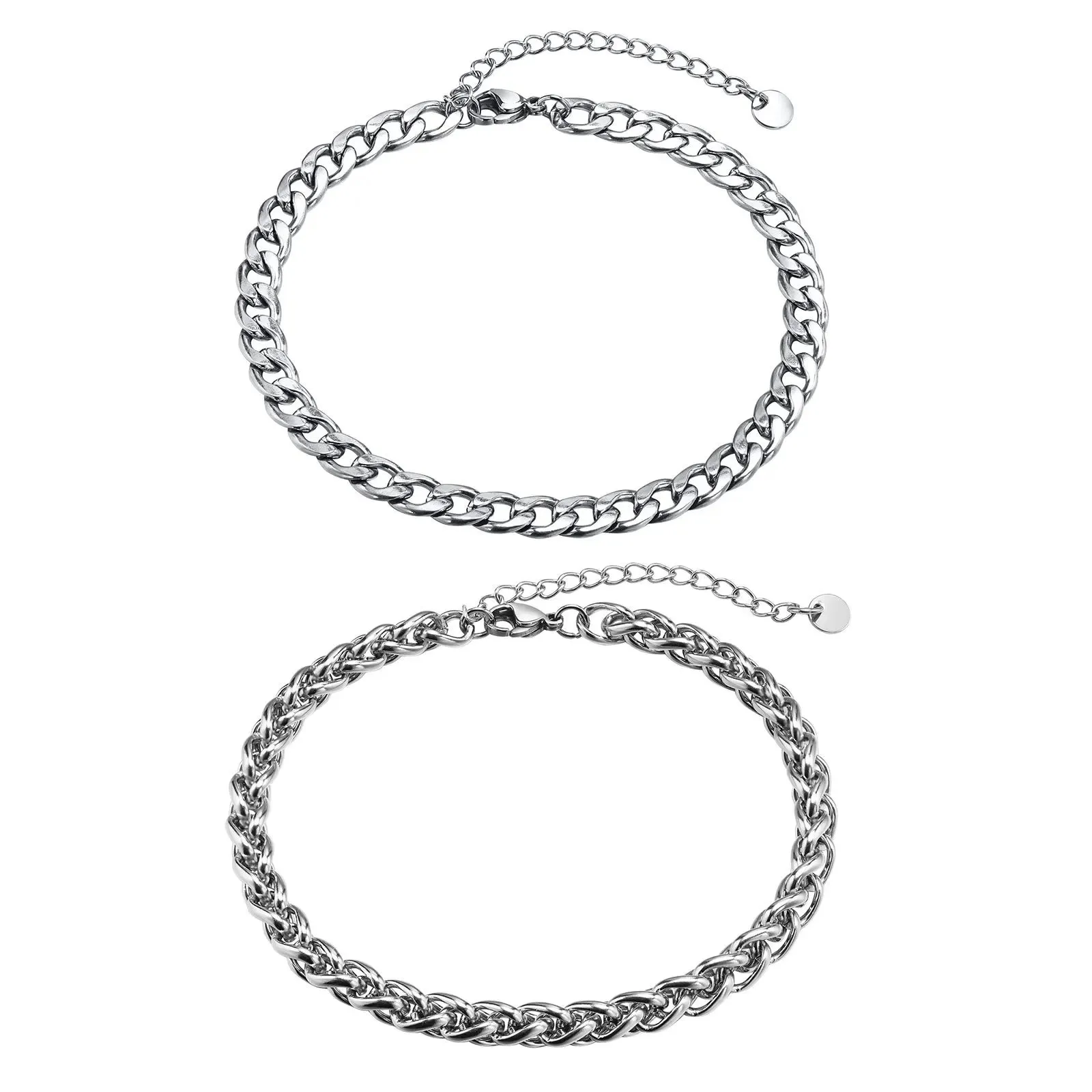 Basic Men Wheat Chain Anklets