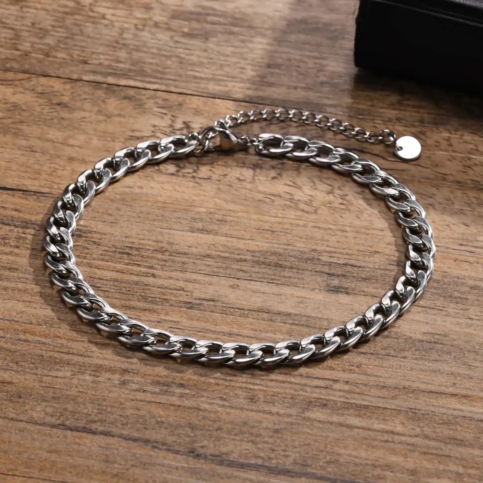Basic Men Wheat Chain Anklets