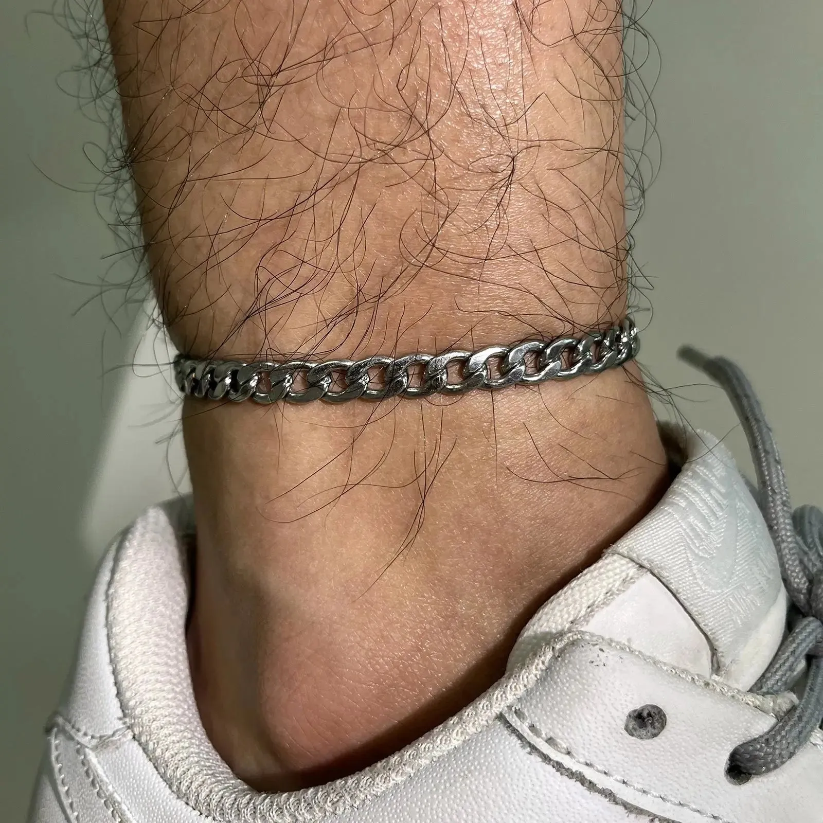 Basic Men Wheat Chain Anklets