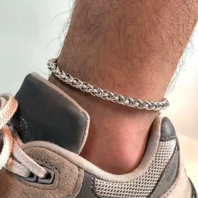 Basic Men Wheat Chain Anklets