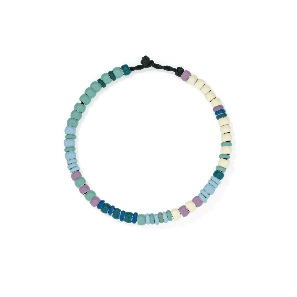 Bead Party Enamel Sea Mist Anklet