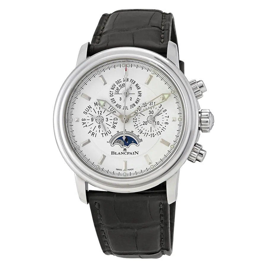 Blancpain Leman Automatic Chronograph White Dial Men's Watch 2685F-1127-53B