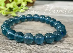 Blue Fluorite Bracelet | 10mm