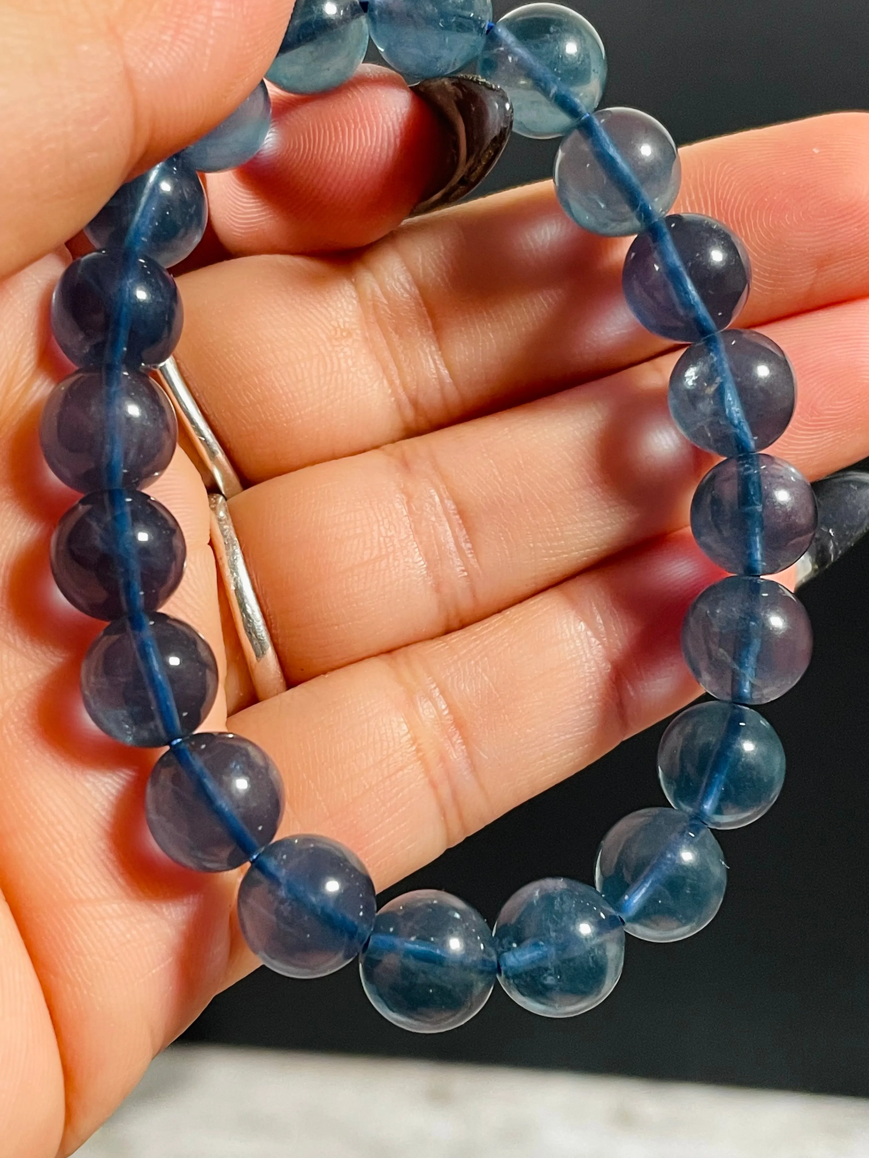 Blue Fluorite Bracelet | 10mm