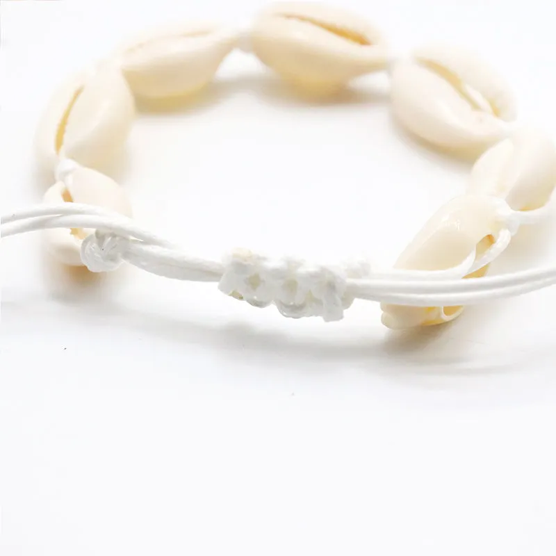 Bohemia Vintage Shell Rope Chain Bracelet Women