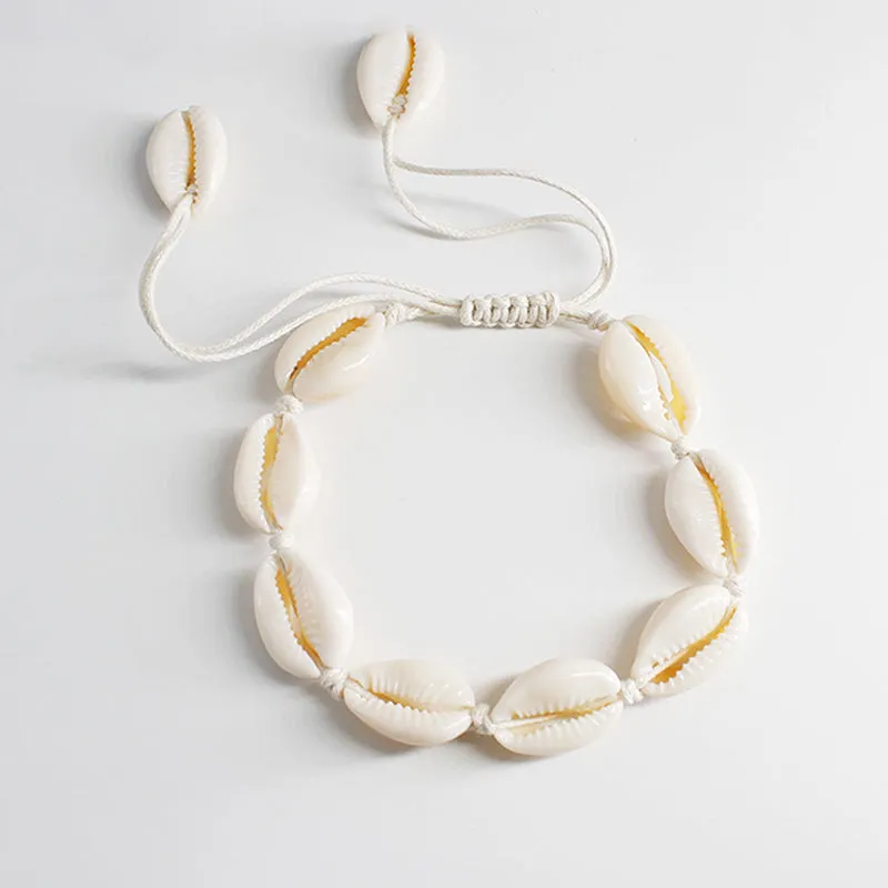 Bohemia Vintage Shell Rope Chain Bracelet Women