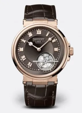 Breguet Marine Tourbillon 18K Rose Gold Men's Watch
