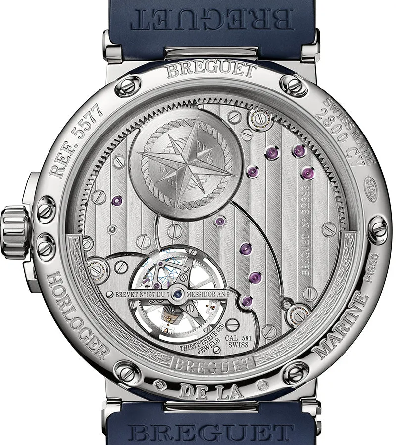 Breguet Marine Tourbillon Platinum Men's Watch