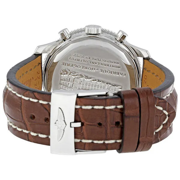 Breitling Montbrilliant Olympus Silver Dial Chronograph Automatic Men's Watch A1935012-G592BRCT A1935012/G592