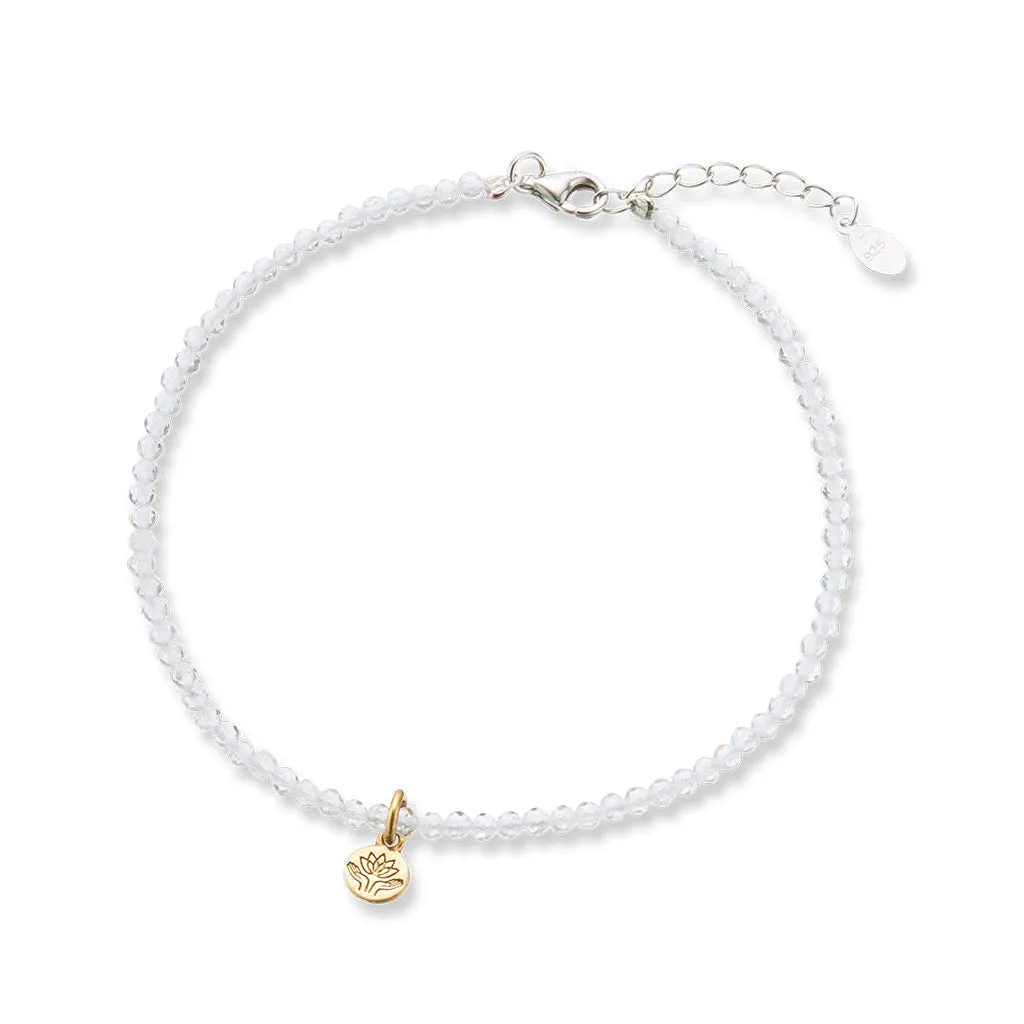 Celestial Gem Bracelet / Crystal Quartz