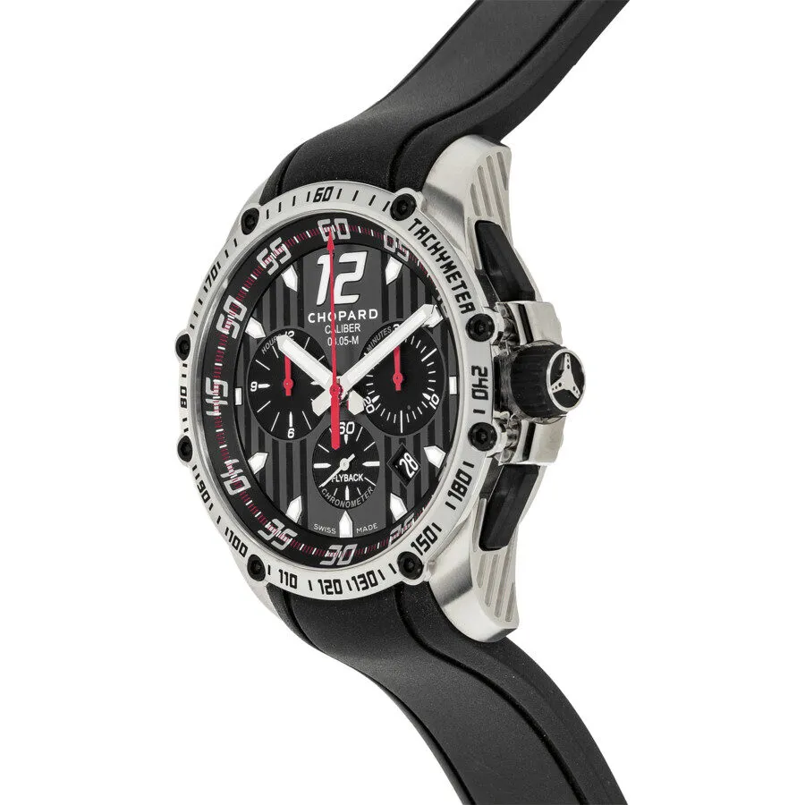 Chopard Classic Racing superfast chronograph Chronograph Tachymeter Black Dial Men's Watch 168535