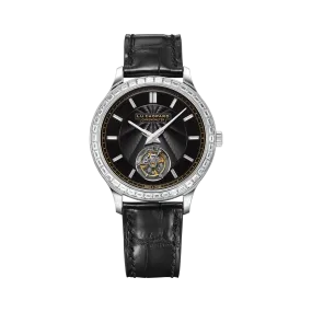Chopard L.U.C Flying T Twin Tourbillon Platinum & Diamonds Men's Watch