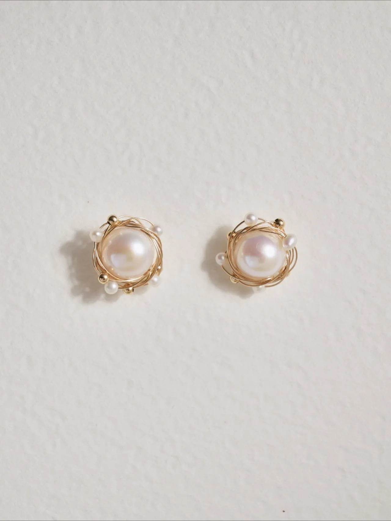 Classic Filigree Series Track Ear Studs Ear Clips