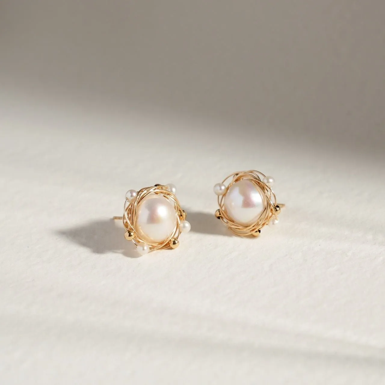 Classic Filigree Series Track Ear Studs Ear Clips