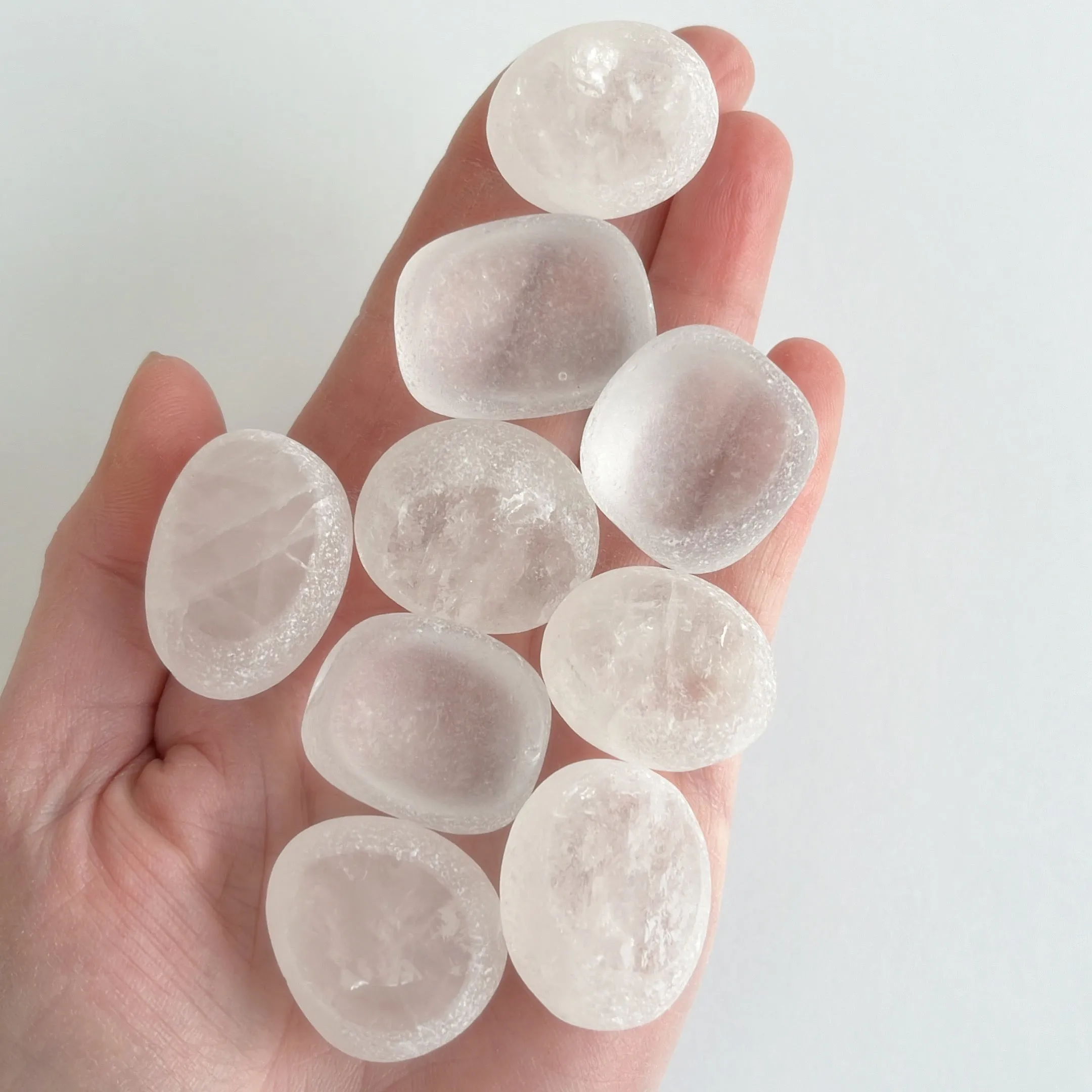 Clear Quartz Dragon Egg