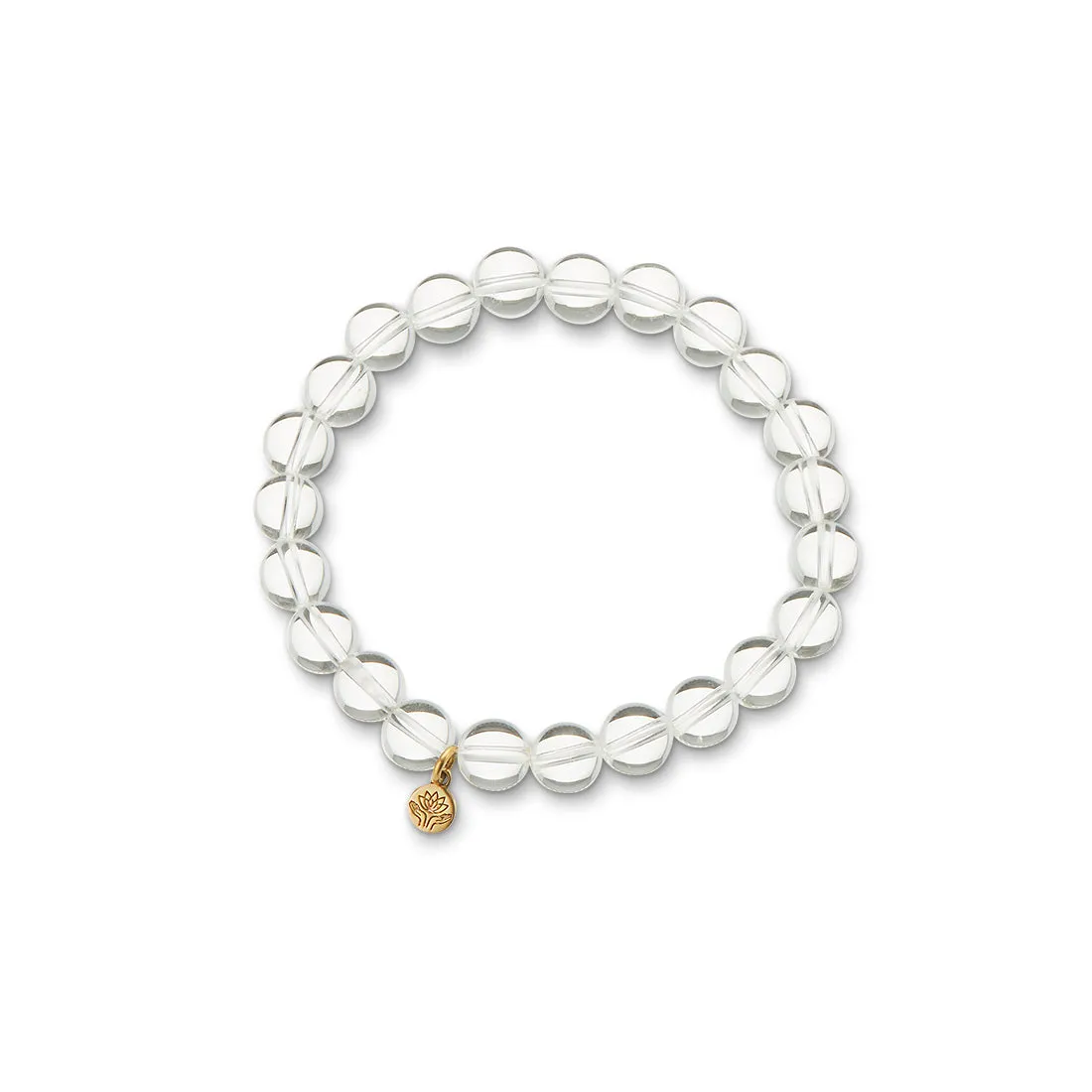 CLEAR QUARTZ ENERGY GEM BRACELET
