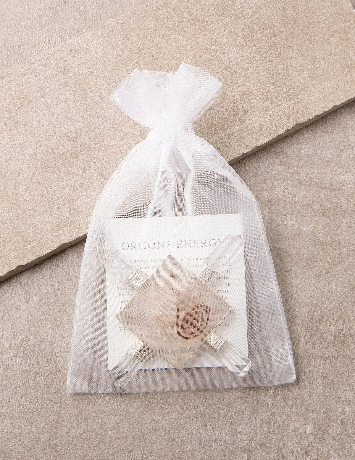 Clear Quartz Orgone Energy Generator