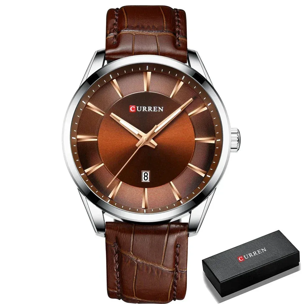 CURREN 2.0®  Men's Elegant Leather Watch