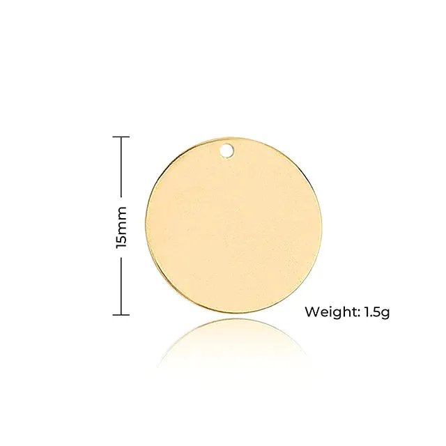Electroplated Multicolor Pendant (30pcs)