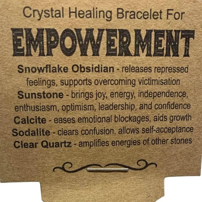 Empowerment | Crystal Healing Bracelet for Balance