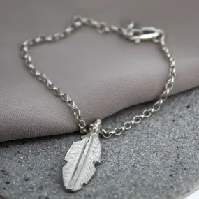 Feather Chain Bracelet