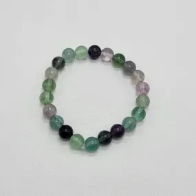 Fluorite Bead Bracelet