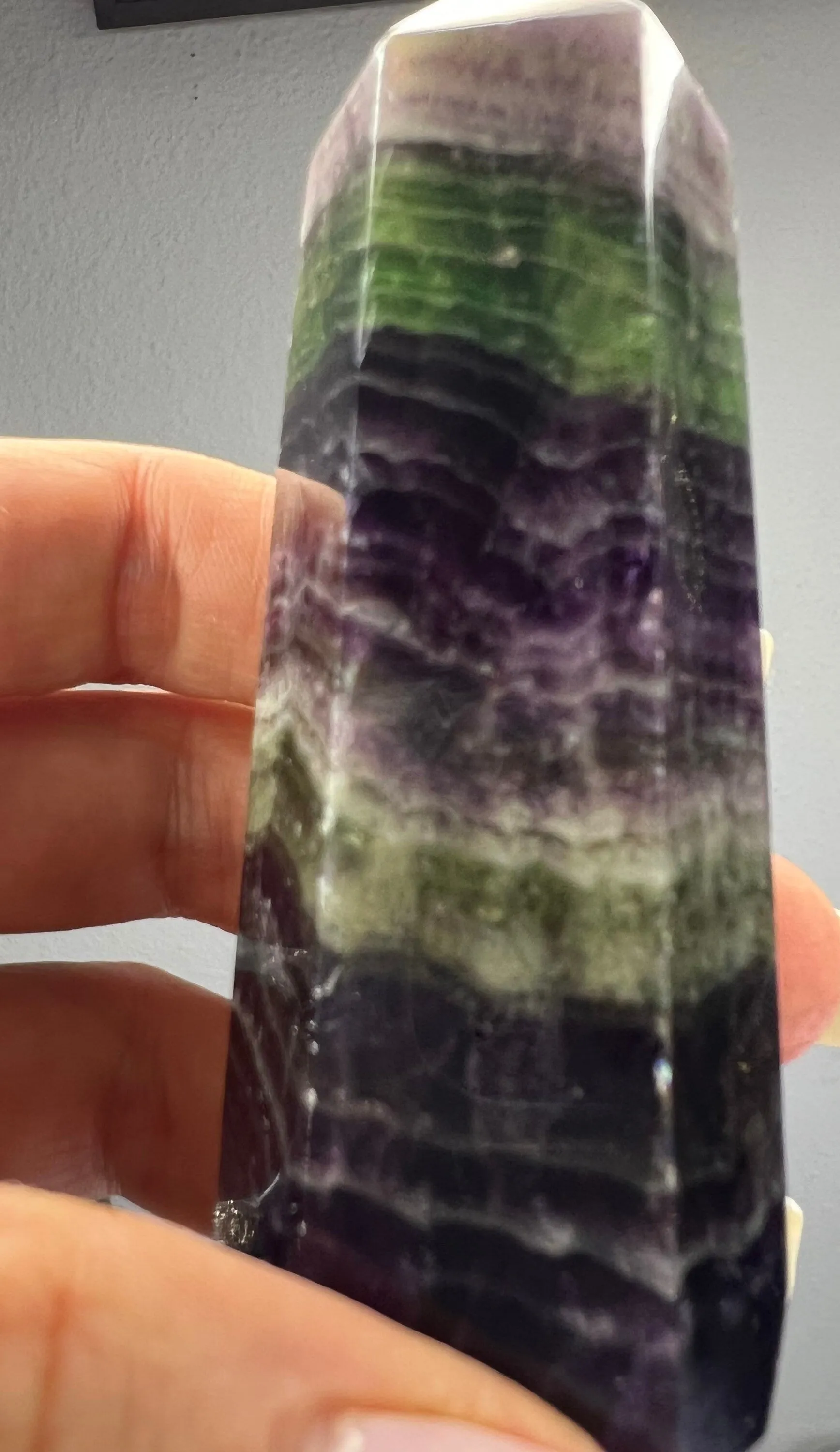 Fluorite bracelet 5 piece set
