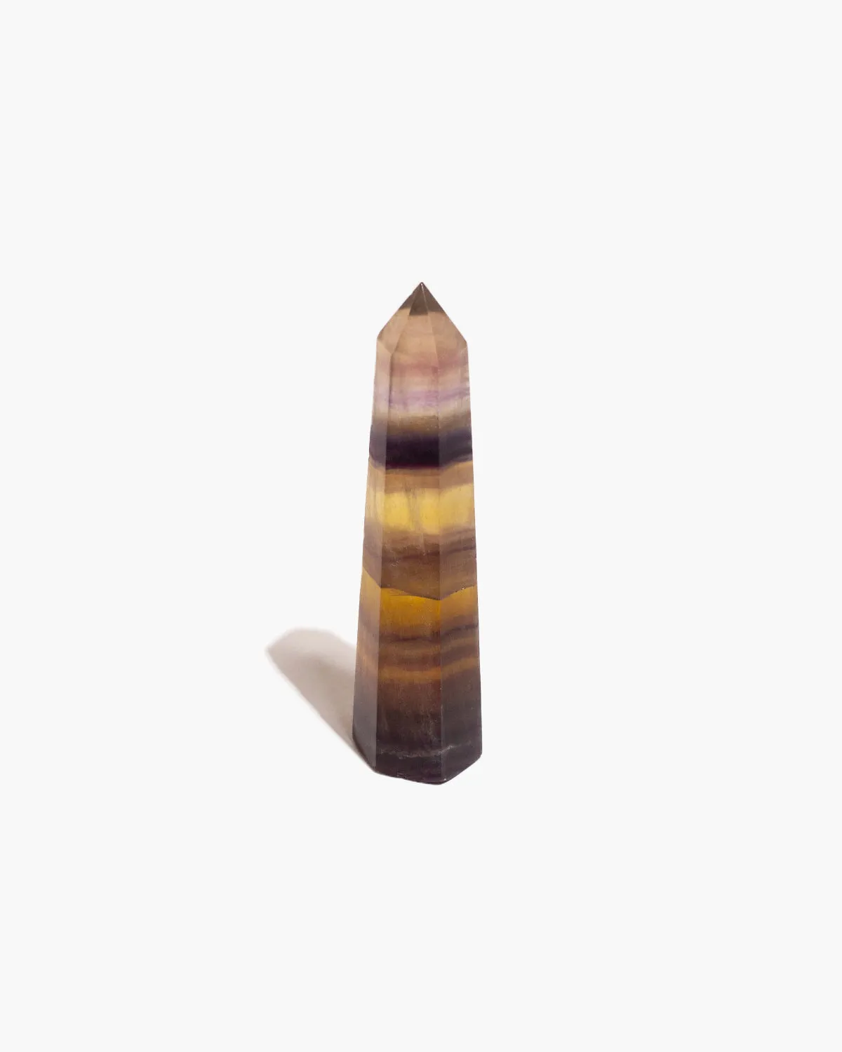 Fluorite Polished Tower – N°01