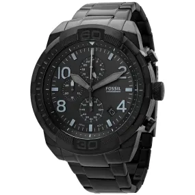 Fossil Bronson Chronograph Quartz Black Dial Men's Watch FS5712