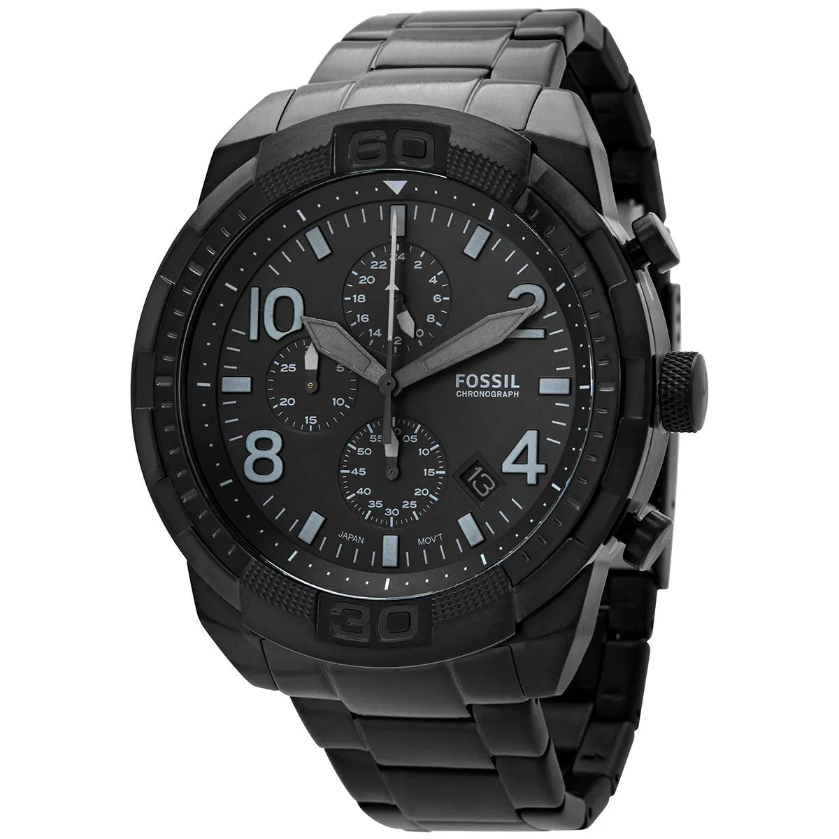 Fossil Bronson Chronograph Quartz Black Dial Men's Watch FS5712