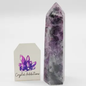 Fossilised Fluorite Point # 13