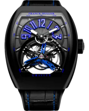 Franck Muller Gravity Blue Titanium Men's Watch .
