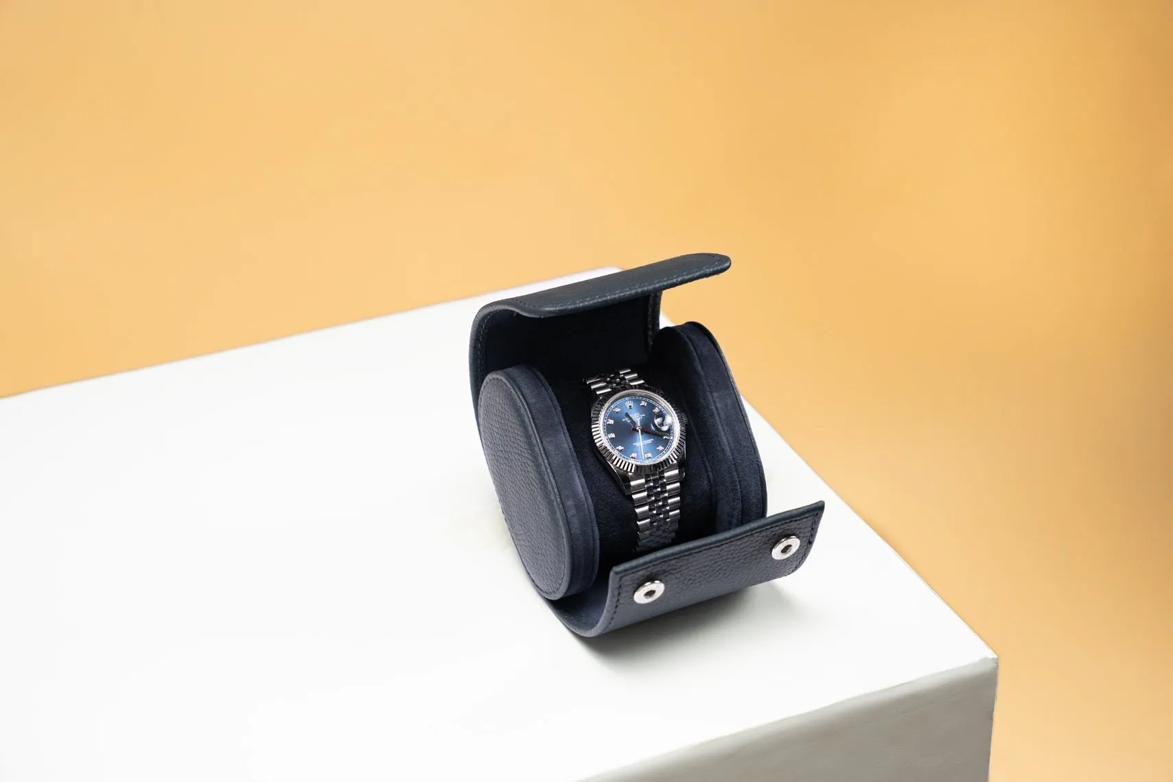 Galata - Togo Dark Blue Watch Roll