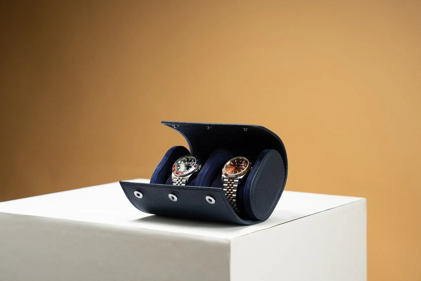 Galata - Togo Dark Blue Watch Roll