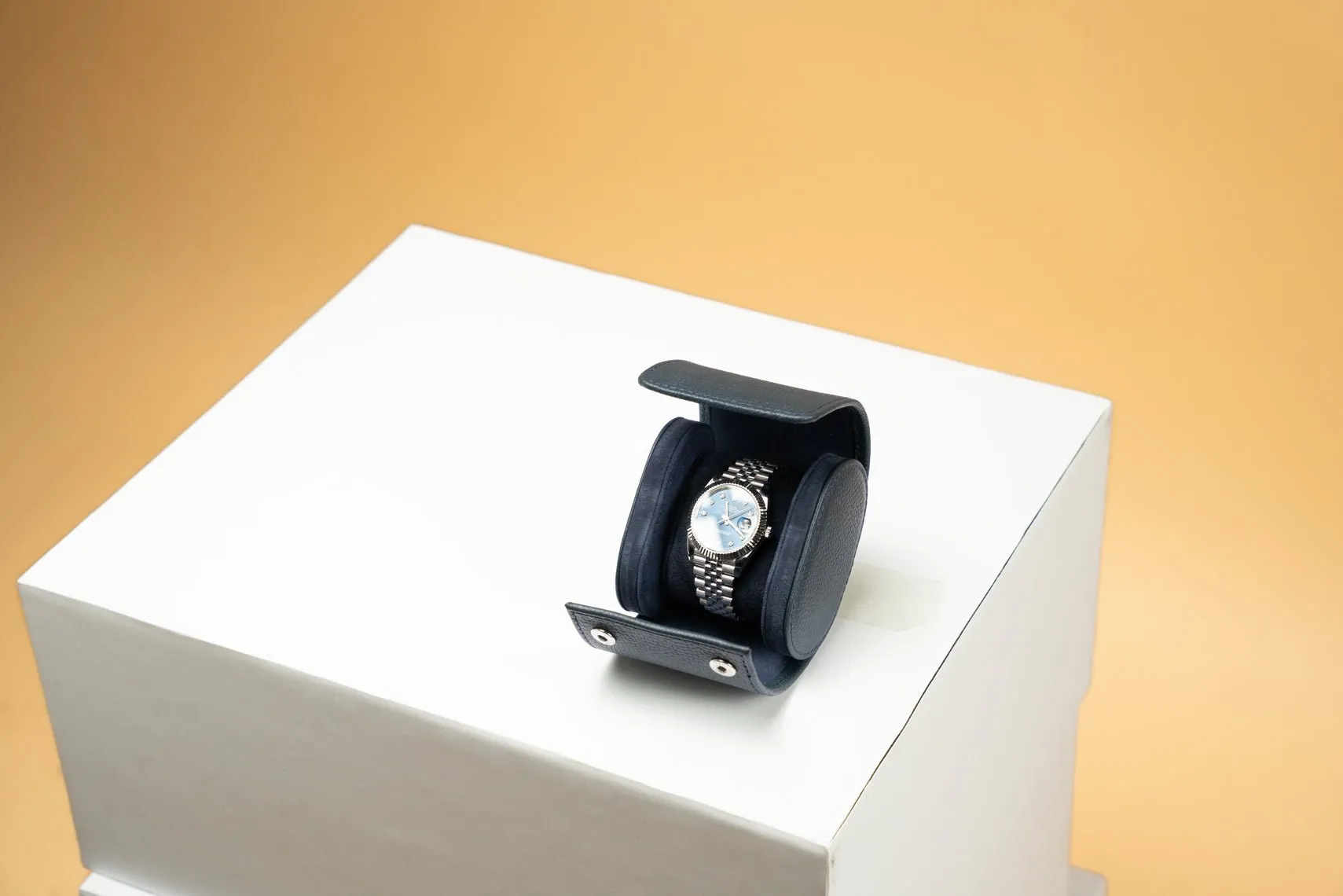 Galata - Togo Dark Blue Watch Roll