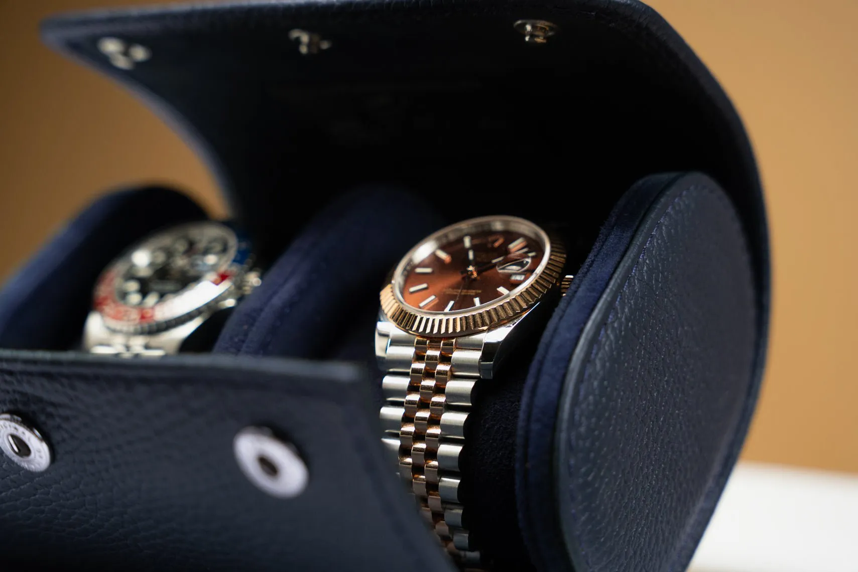 Galata - Togo Dark Blue Watch Roll